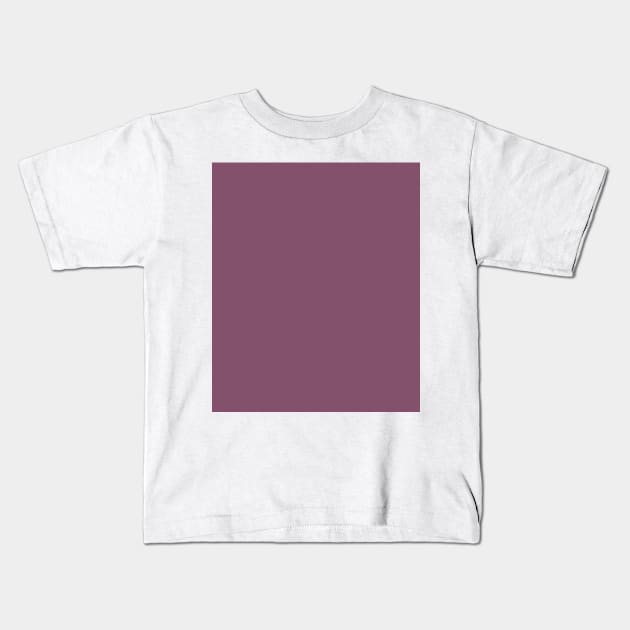 Plum Purple Plain Solid Color